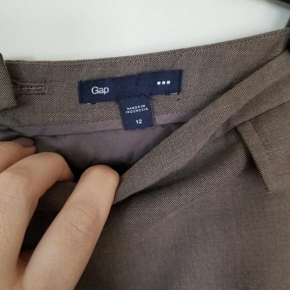 GAP Mocha Pencil Skirt - Picture 3 of 4